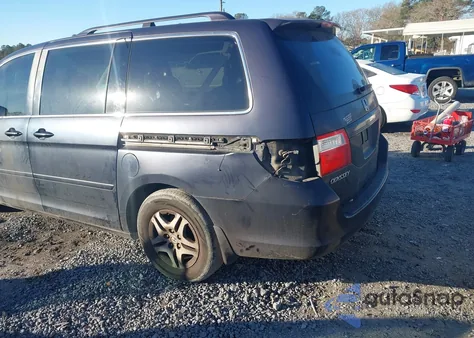 2006 Honda Odyssey Ex-L from USA, damaged, VIN 5FNRL387X6B113577